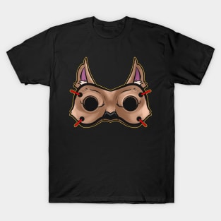 Werewolf Mask Costume for Halloween T-Shirt